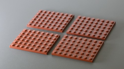 Pezzi lego plate - lego:, 6x8
