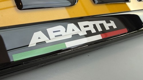 Portatarga numero abarth 8 - 2, +