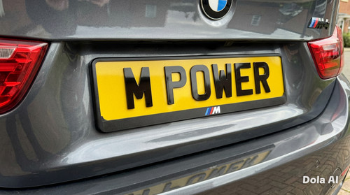 Telaio portatarga bmw m - telaio,