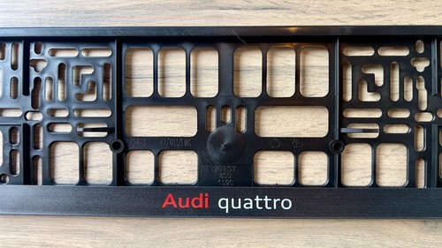 Telaio portatarga auto - 2x, audi