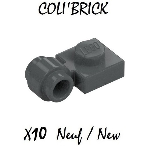 Lego 4081 10x - plate, modified