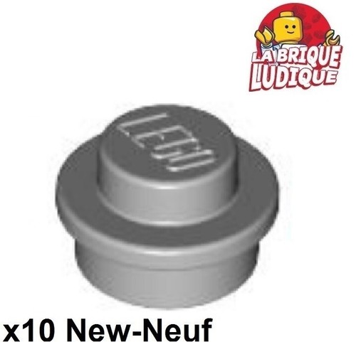 Lego 10x plate round plaque - plate,
