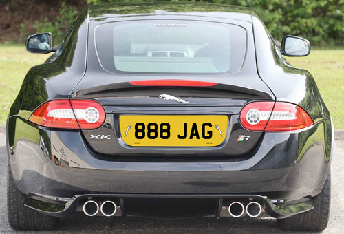 Targa posteriore jaguar - targa,