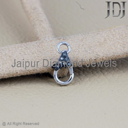 Charm oro bianco massiccio - charm,
